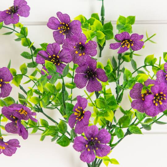 13" UV Resistant Artificial Daisy Bushes